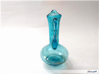 ظرف آبلیموخوری دست ساز شیشه ای آبی 