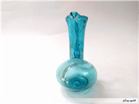 ظرف آبلیموخوری دست ساز شیشه ای آبی 