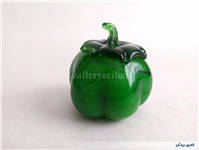 فلفل دلمه شیشه ای دست ساز قدیمی کمیاب 