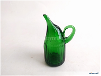 آبلیموخوری کاملا دستساز شیشه ای سبز رنگ 