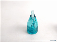 آبلیموخوری کاملا دستساز شیشه ای آبی رنگ 