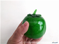 فلفل دلمه شیشه ای دست ساز قدیمی کمیاب 