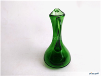 پارچ مینیاتوری و کوچک دستساز شیشه ای سبز 