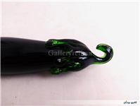 بادمجان شیشه ای دست ساز قدیمی کمیاب 