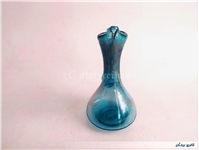 پارچ مینیاتوری و کوچک دستساز شیشه ای آبی 