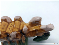 مجسمه سرامیکی گاری قدیمی کوچک 