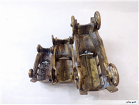 ست 3عددی مجسمه ماشین برنجی 