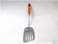 کفگیر قدیمی دسته چوبی ساخت انگلستان 