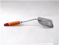 کفگیر قدیمی دسته چوبی ساخت انگلستان 