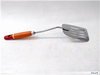 کفگیر قدیمی دسته چوبی ساخت انگلستان 