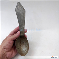 ملاقه دوغ خوری مسی چکشی قدیمی دستساز 