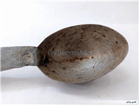 ملاقه دوغ خوری مسی چکشی قدیمی دستساز 