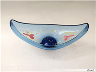 کشکول قدیمی قایقی شکلات یا آجیل خوری 