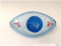 کشکول قدیمی قایقی شکلات یا آجیل خوری 