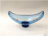 کشکول قدیمی قایقی شکلات یا آجیل خوری 