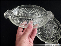 2عدد اردوخوری قدیمی بلور احتملا آمریکایی 