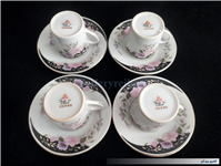 4عدد فنجان نعلبکی قهوه خوری قدیمی 