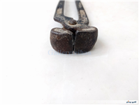 گاز انبر قدیمی شرکتی همراه با میخ کش 