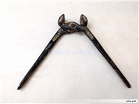 گاز انبر قدیمی شرکتی همراه با میخ کش 