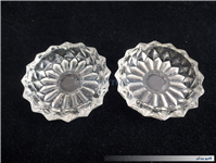 2عدد زیر سیگاری کوچک بلوری قدیمی 