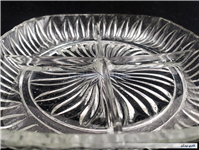 اردو خوری قدیمی بلور ضخیم 4 قسمته 