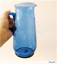 سرویس پارچ و لیوان قدیمی تراش دست انگوری 