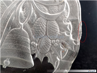 شیرینی خوری قدیمی یخی طرح زنگوله 