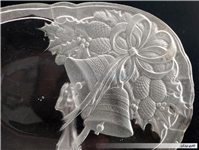 شیرینی خوری قدیمی یخی طرح زنگوله 