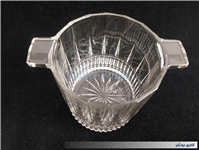 یخدان کریستال فرانسه حک شده در زیر ظرف 