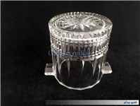 یخدان کریستال فرانسه حک شده در زیر ظرف 