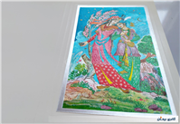 کارت پستال Dufex چاپ انگلستان دوره پهلوی 