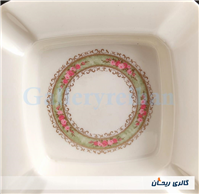 2 زیرسیگاری ملامین قدیمی و استفاده نشده 