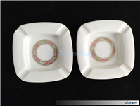 2 زیرسیگاری ملامین قدیمی و استفاده نشده 