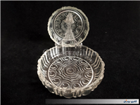 کاسه بلور قدیمی زیبا در2سایز 