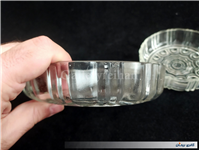 کاسه بلور قدیمی زیبا در2سایز 