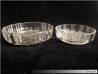 کاسه بلور قدیمی زیبا در2سایز 