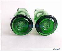 2 عدد گلدان دست ساز قدیمی زیبا سبز