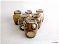 6 عدد لیوان دستساز شیشه ای 