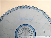 کاسه و بشقاب تیله ای آبی 