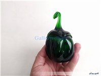 فلفل دلمه شیشه ای دست ساز قدیمی شفاف