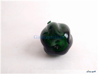 فلفل دلمه شیشه ای دست ساز قدیمی شفاف