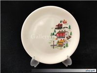 دیوارکوب ملامین قدیمی طرح کلبه