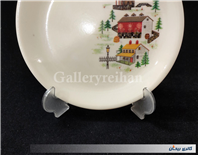 دیوارکوب ملامین قدیمی طرح کلبه