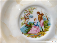 دیوارکوب یا زیر فنجانی لیلی و مجنون قدیمی 