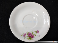 دیوارکوب یا زیرفنجانی گل سرخی قدیمی