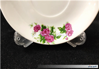 دیوارکوب یا زیر فنجانی گل سرخی قدیمی 