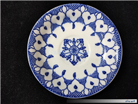 دیوارکوب یا نعلبکی قلم آبی قدیمی زیبا