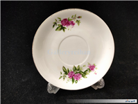 دیوارکوب یا زیرفنجانی گل سرخی قدیمی 