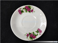 دیوارکوب یا زیر فنجانی گل سرخی قدیمی