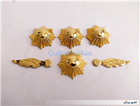 4درجه یا قپه نظامی و 2شهبال کمیاب بدون چفت